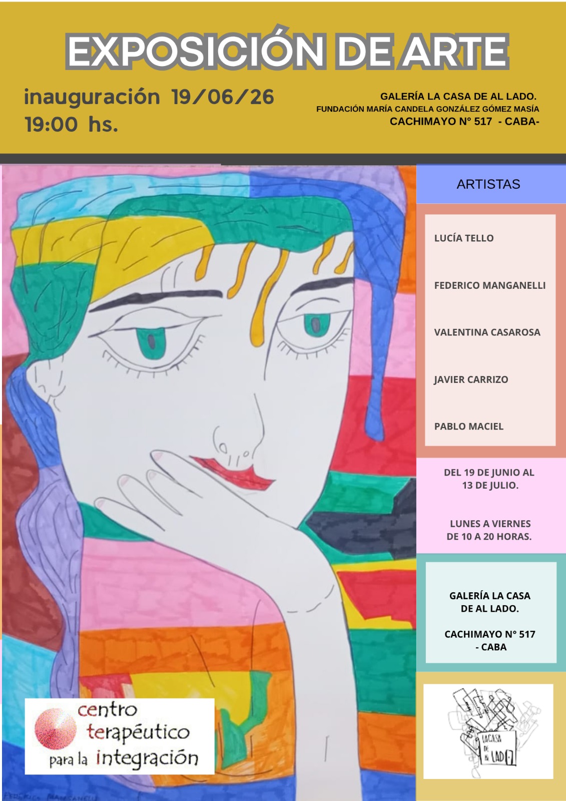 Imagen de Expo de arte del grupo CETEI